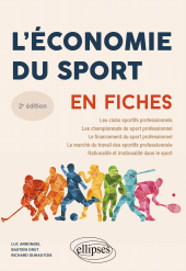 eBook, L'Économie du sport en fiches, Édition Marketing Ellipses