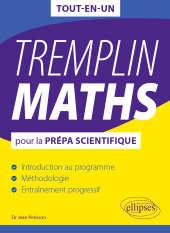 eBook, Tremplin MATHS pour la prépa scientifique, Édition Marketing Ellipses