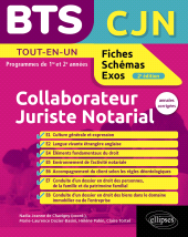 eBook, BTS Collaborateur juriste notarial, Édition Marketing Ellipses