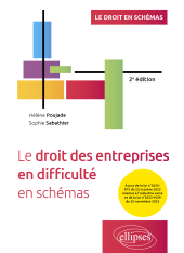 eBook, Le droit des entreprises en difficulté en schémas, Édition Marketing Ellipses