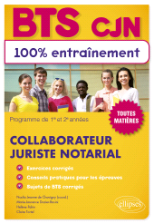 eBook, BTS Collaborateur juriste notarial, Édition Marketing Ellipses