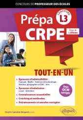 eBook, Prépa CRPE tout-en-un L3 : Licences disciplinaires, Édition Marketing Ellipses