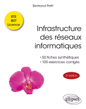 eBook, Infrastructure des réseaux informatiques : 50 fiches synthétiques et 100 exercices corrigés, Édition Marketing Ellipses