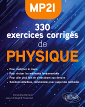 eBook, 330 exercices corrigés de Physique – MP2I, Édition Marketing Ellipses