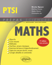 eBook, Mathématiques PTSI, Édition Marketing Ellipses