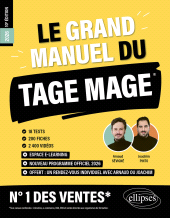 eBook, Le Grand Manuel du TAGE MAGE – N°1 DES VENTES : 18 tests blancs + 200 fiches de cours + 2000 vidéo, Édition Marketing Ellipses