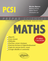 eBook, Mathématiques PCSI, Édition Marketing Ellipses