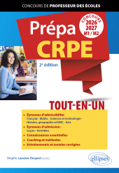 E-book, Prépa CRPE tout-en-un Concours 2026-2027 M1/M2, Édition Marketing Ellipses