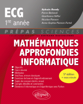 E-book, Mathématiques approfondies - Informatique - prépas ECG 1re année, Édition Marketing Ellipses