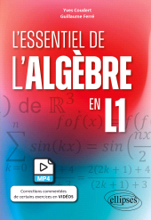 E-book, L'essentiel de l'algèbre en L1, Édition Marketing Ellipses