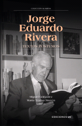 E-book, Jorge Eduardo Rivera : Textos póstumos, Ediciones UC