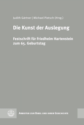 eBook, Die Kunst der Auslegung : Festschrift für Friedhelm Hartenstein zum 65. Geburtstag, Evangelische Verlagsanstalt
