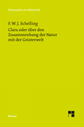 E-book, Clara oder über den Zusammenhang der Natur mit der Geisterwelt, Felix Meiner Verlag