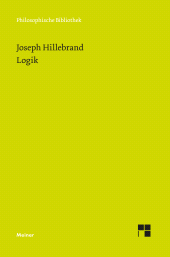 E-book, Logik : Die Vorlesung im Wintersemester 1838/39 in einer Nachschrift, Felix Meiner Verlag