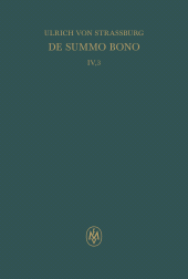 E-book, De summo bono. Liber IV, Tractatus 3, Felix Meiner Verlag