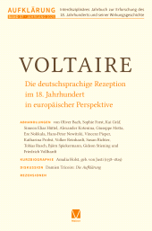 E-book, Aufklärung 37: Voltaire : Die deutschsprachige Rezeption im 18. Jahrhundert in europäischer Perspektive, Felix Meiner Verlag