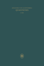 E-book, Quaestiones, 1-19, Felix Meiner Verlag