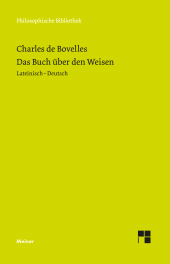 E-book, Das Buch über den Weisen : Lateinisch-Deutsch, Felix Meiner Verlag