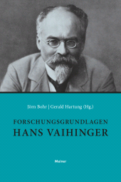 eBook, Forschungsgrundlagen Hans Vaihinger : 2 Bände, Felix Meiner Verlag