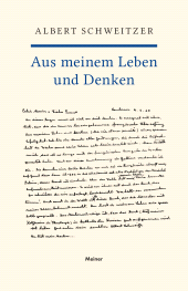 eBook, Aus meinem Leben und Denken, Felix Meiner Verlag