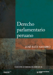 E-book, Derecho parlamentario peruano, Fondo Editorial de la PUCP