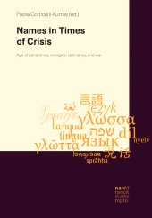 E-book, Names in Times of Crisis : Age of pandemics, energetic deficiency, and war, Narr Francke Attempto Verlag