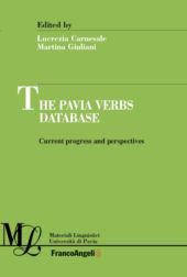 E-book, The Pavia Verbs Database : current progress and perspectives, Franco Angeli