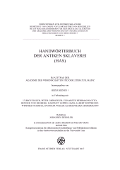 E-book, Handwörterbuch der antiken Sklaverei (HAS), Franz Steiner Verlag GmbH