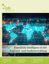 eBook, Informationen zur Raumentwicklung 2024/3 : Künstliche Intelligenz in der Regional- und Stadtentwicklung, Franz Steiner Verlag GmbH