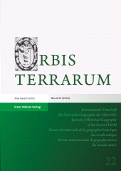 E-book, Orbis Terrarum 22 (2024), Franz Steiner Verlag GmbH