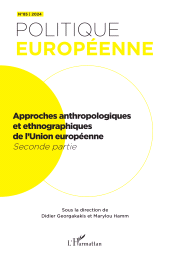 E-book, Approches anthropologiques et ethnographiques de l'Union européenne : Seconde partie, L'Harmattan