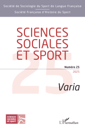 E-book, Sciences sociales et sport Numéro 25 : Varia, L'Harmattan