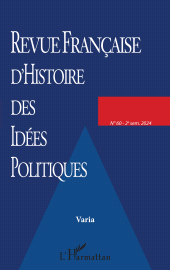 E-book, Varia N° 60 2e semestre 2024, L'Harmattan