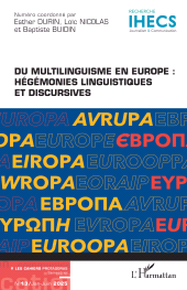 E-book, Du multilinguisme en Europe : Hégémonies linguistiques et discursives, L'Harmattan