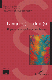 E-book, Langue(s) et droit(s) : Enjeux et paradoxes en France, L'Harmattan