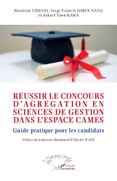 eBook, Réussir le concours d'agrégation en sciences de gestion dans l'espace CAMES : Guide pratique pour les candidats, L'Harmattan
