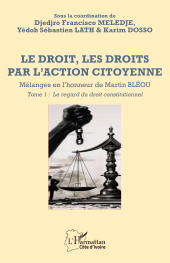 E-book, Le droit, les droits par l'action citoyenne : Mélanges en l'honneur de Martin BLÉOU Tome 1 Le regard du droit constitutionnel, L'Harmattan