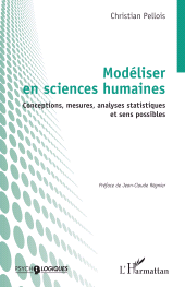 E-book, Modéliser en sciences humaines : Conceptions, mesures, analyses statistiques et sens possibles, L'Harmattan