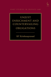 E-book, Unjust Enrichment and Countervailing Obligations, Hart Publishing