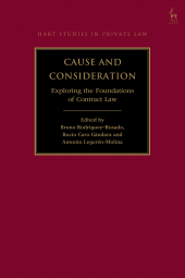 E-book, Cause and Consideration : Exploring the Foundations of Contract Law, Hart Publishing