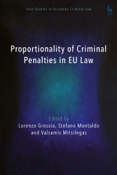 E-book, Proportionality of Criminal Penalties in EU Law, Hart Publishing