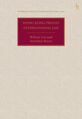 E-book, Hong Kong Private International Law, Hart Publishing