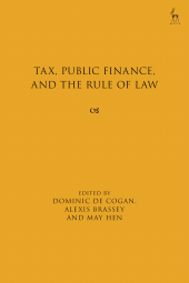 E-book, Tax, Public Finance, and the Rule of Law, Hart Publishing