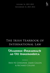 E-book, The Irish Yearbook of International Law, Volume 16, 2021-2022, Hart Publishing