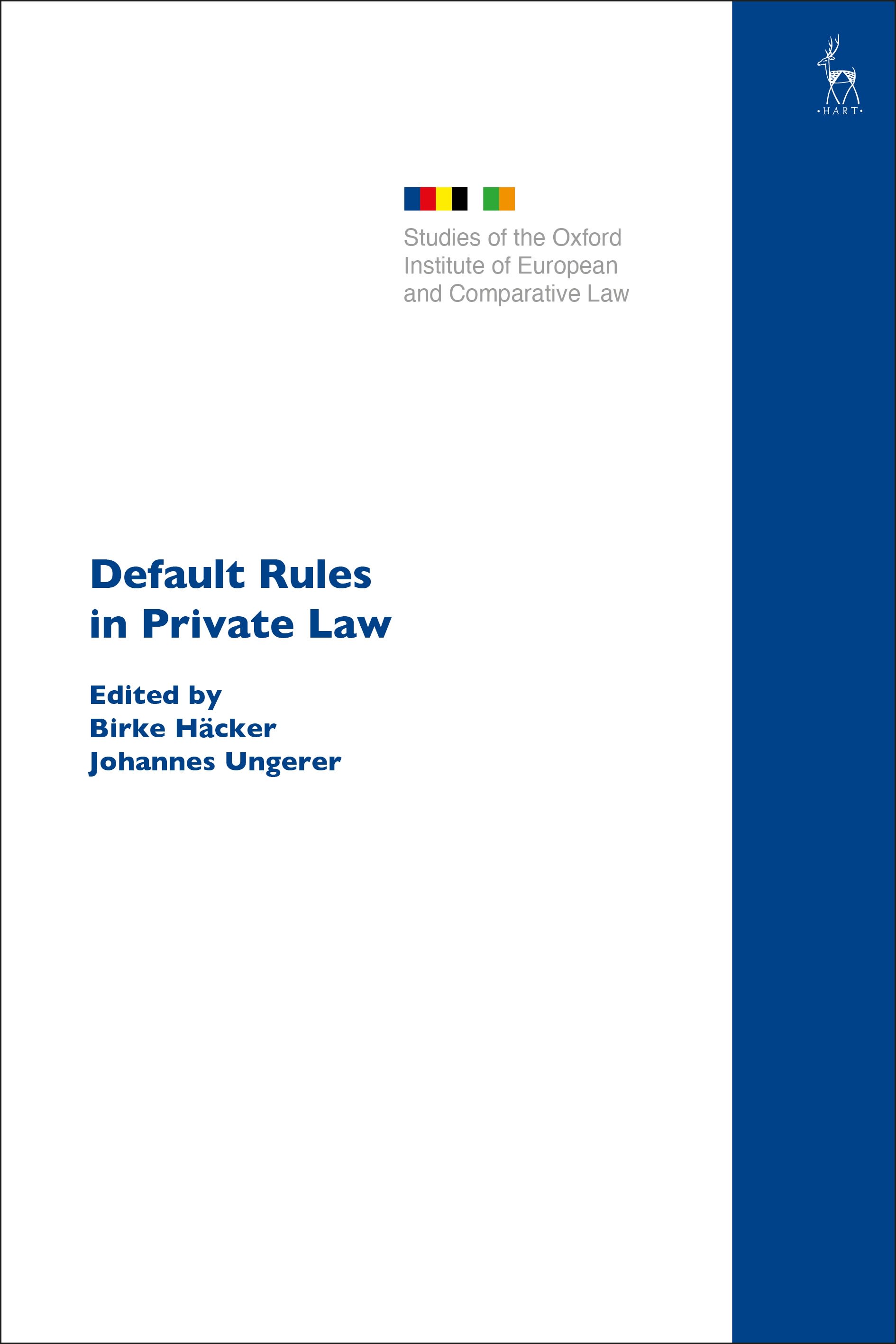E-book, Default Rules in Private Law, Hart Publishing