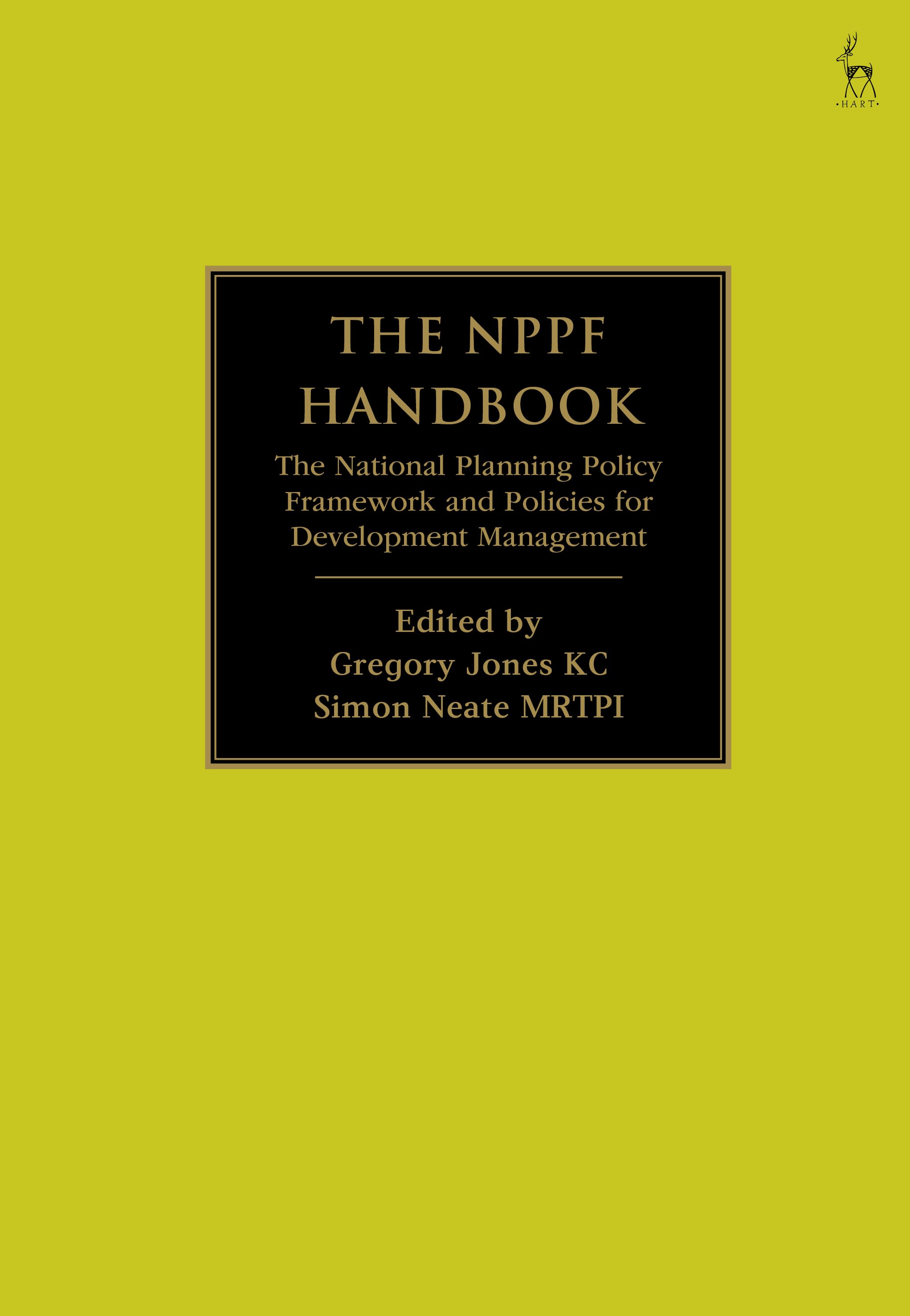 E-book, The NPPF Handbook : The National Planning Policy Framework and Policies for Development Management, Hart Publishing