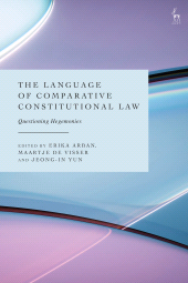 eBook, The Language of Comparative Constitutional Law : Questioning Hegemonies, Hart Publishing