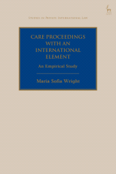 E-book, Care Proceedings with an International Element : An Empirical Study, Hart Publishing