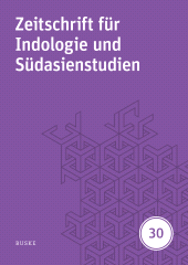 E-book, Zeitschrift für Indologie und Südasienstudien, Band 30 (2013), Helmut Buske Verlag