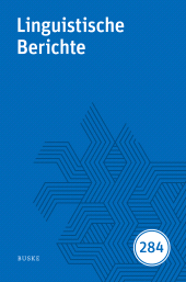 E-book, Linguistische Berichte Heft 284, Helmut Buske Verlag